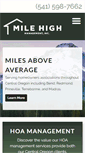 Mobile Screenshot of milehighmgmt.com